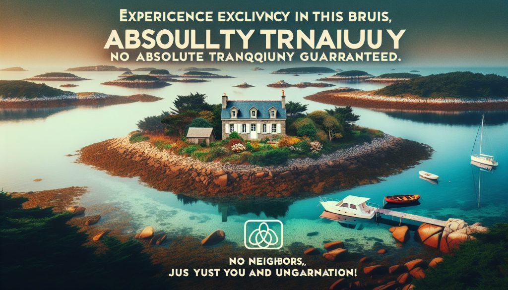 découvrez en exclusivité sur airbnb cette île bretonne tranquille, sans aucun voisin pour vous déranger - l'endroit parfait pour des vacances paisibles.